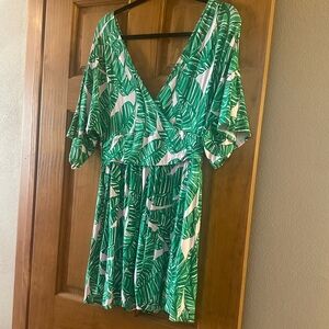 Lilly Pulitzer let’s go bananas Parigi Skort Romper size medium
